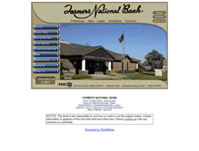 Tablet Screenshot of farmersnationalbankonline.com